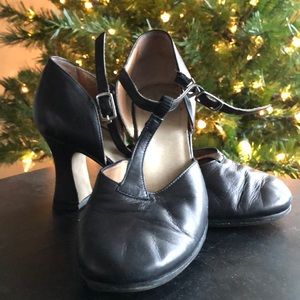 LaDuca dance heel - Teresa style, hard sole